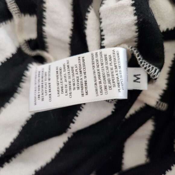 CLaeson California in me Maxi Dress‎ Sleeveless Racerback Black White Striped M - Picture 12 of 15